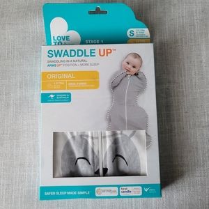 Love to Dream Swaddle UP Self-Soothing Sleep Sack Gray Small 8-13 lbs. NEW